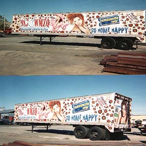 Shania Twain Truck II Murals Cincinnati Makeup Artist Jodi Byrne